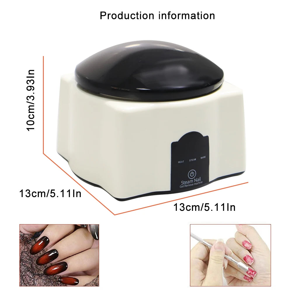 Steam Gel Nail Polish Remover